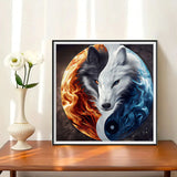 Wolf 5d Diy Diamond Painting Diamant Malerei Set FL8270