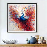 Pfau 5d Diy Diamond Painting Diamant Malerei Set FL8615