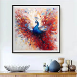 Pfau 5d Diy Diamond Painting Diamant Malerei Set FL8615