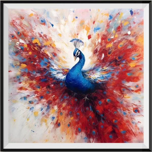 Pfau 5d Diy Diamond Painting Diamant Malerei Set FL8615