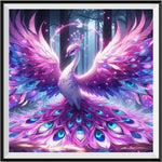 Pfau 5d Diy Diamond Painting Diamant Malerei Set FL8619