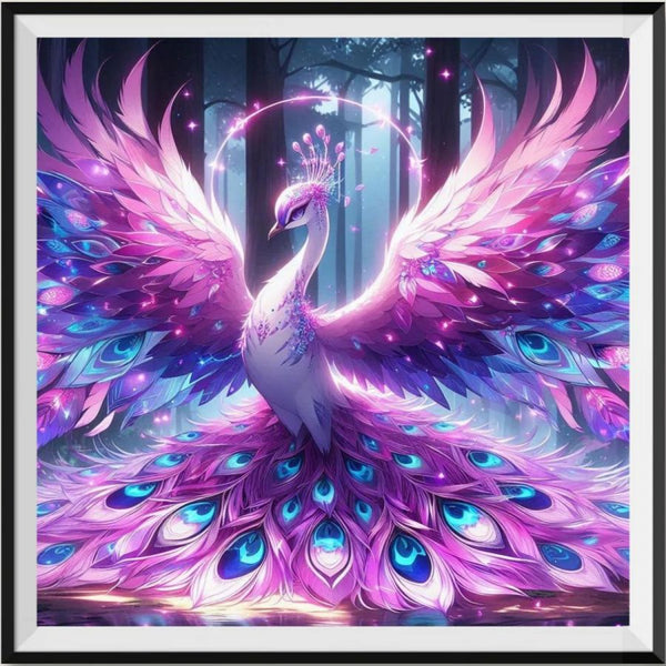 Pfau 5d Diy Diamond Painting Diamant Malerei Set FL8619