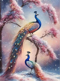 Pfau 5d Diy Diamond Painting Diamant Malerei Set FL8636
