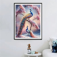 Pfau 5d Diy Diamond Painting Diamant Malerei Set FL8636