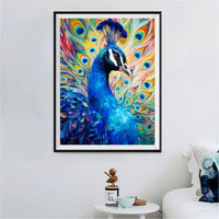 Pfau 5d Diy Diamond Painting Diamant Malerei Set FL8641