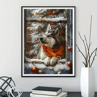 Hund 5d Diy Diamond Painting Diamant Malerei Set FL9524