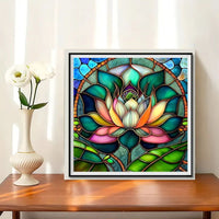 Lotus 5d Diy Diamond Painting Diamant Malerei Set FL9614