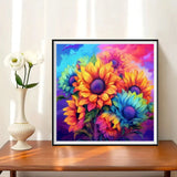 Sonnenblume 5d Diy Diamond Painting Diamant Malerei Set FL9980