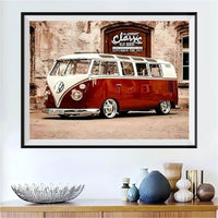 Bus 5d Diy Diamond Painting Diamant Malerei Set VM2048