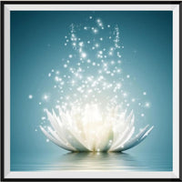 Lotus 5d Diy Diamond Painting Diamant Malerei Set VM9727