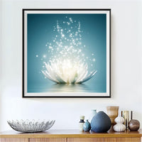Lotus 5d Diy Diamond Painting Diamant Malerei Set VM9727