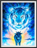 Tiger 5d Diy Diamond Painting Diamant Malerei Set IT1220986733