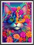 Katze 5d Diy Diamond Painting Diamant Malerei Set MJ1133