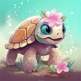 Schildkröte 5d Diy Diamond Painting Diamant Malerei Set MJ1974