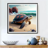 Schildkröte 5d Diy Diamond Painting Diamant Malerei Set MJ1977