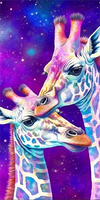 Giraffe 5d Diy Diamond Painting Diamant Malerei Set MJ2224