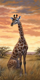 Giraffe 5d Diy Diamond Painting Diamant Malerei Set MJ2225