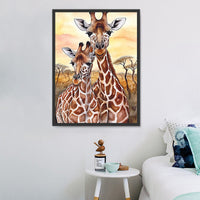 Giraffe 5d Diy Diamond Painting Diamant Malerei Set MJ2231