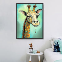 Giraffe 5d Diy Diamond Painting Diamant Malerei Set MJ2234