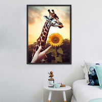 Giraffe 5d Diy Diamond Painting Diamant Malerei Set MJ2236