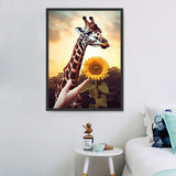 Giraffe 5d Diy Diamond Painting Diamant Malerei Set MJ2236