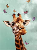 Giraffe 5d Diy Diamond Painting Diamant Malerei Set MJ2237