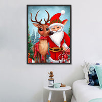 Weihnachten 5d Diy Diamond Painting Diamant Malerei Set MJ2409