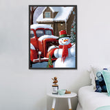 Weihnachten 5d Diy Diamond Painting Diamant Malerei Set MJ2419