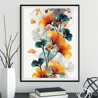 Blumen 5d Diy Diamond Painting Diamant Malerei Set MJ2543
