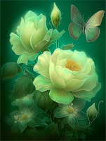 Blume 5d Diy Diamond Painting Diamant Malerei Set MJ2567