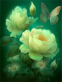 Blume 5d Diy Diamond Painting Diamant Malerei Set MJ2567