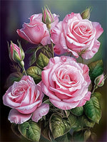 Blume 5d Diy Diamond Painting Diamant Malerei Set MJ2590