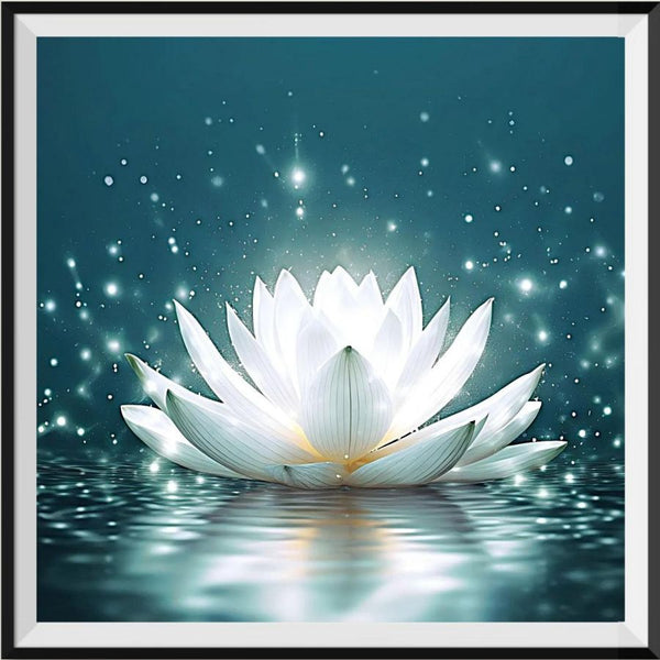 Lotus 5d Diy Diamond Painting Diamant Malerei Set MJ2629