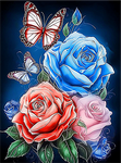 Rose 5d Diy Diamond Painting Diamant Malerei Set MJ2715