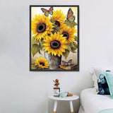 Sonnenblume 5d Diy Diamond Painting Diamant Malerei Set MJ2752