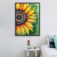 Sonnenblume 5d Diy Diamond Painting Diamant Malerei Set MJ2754