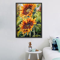 Sonnenblume 5d Diy Diamond Painting Diamant Malerei Set MJ2759