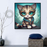 Katze 5d Diy Diamond Painting Diamant Malerei Set MJ2865