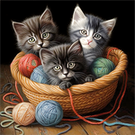 Katze 5d Diy Diamond Painting Diamant Malerei Set MJ2866