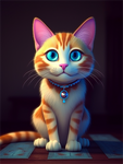 Katze 5d Diy Diamond Painting Diamant Malerei Set MJ2873