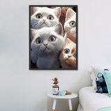 Katze 5d Diy Diamond Painting Diamant Malerei Set MJ2874