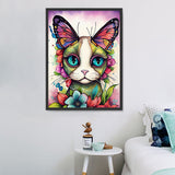 Katze 5d Diy Diamond Painting Diamant Malerei Set MJ2879