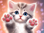 Katze 5d Diy Diamond Painting Diamant Malerei Set MJ2885