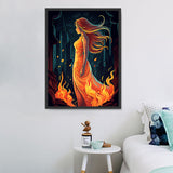 Frau 5d Diy Diamond Painting Diamant Malerei Set MJ3060