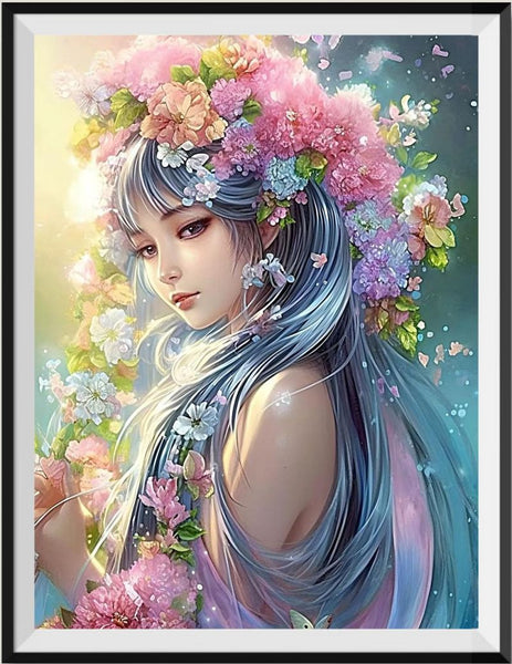 Frau 5d Diy Diamond Painting Diamant Malerei Set MJ3079