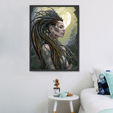 Frau 5d Diy Diamond Painting Diamant Malerei Set MJ3098