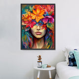 Frau 5d Diy Diamond Painting Diamant Malerei Set MJ3102