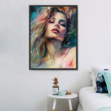 Frau 5d Diy Diamond Painting Diamant Malerei Set MJ3103