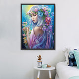 Frau 5d Diy Diamond Painting Diamant Malerei Set MJ3107