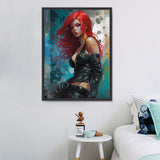 Frau 5d Diy Diamond Painting Diamant Malerei Set MJ3114